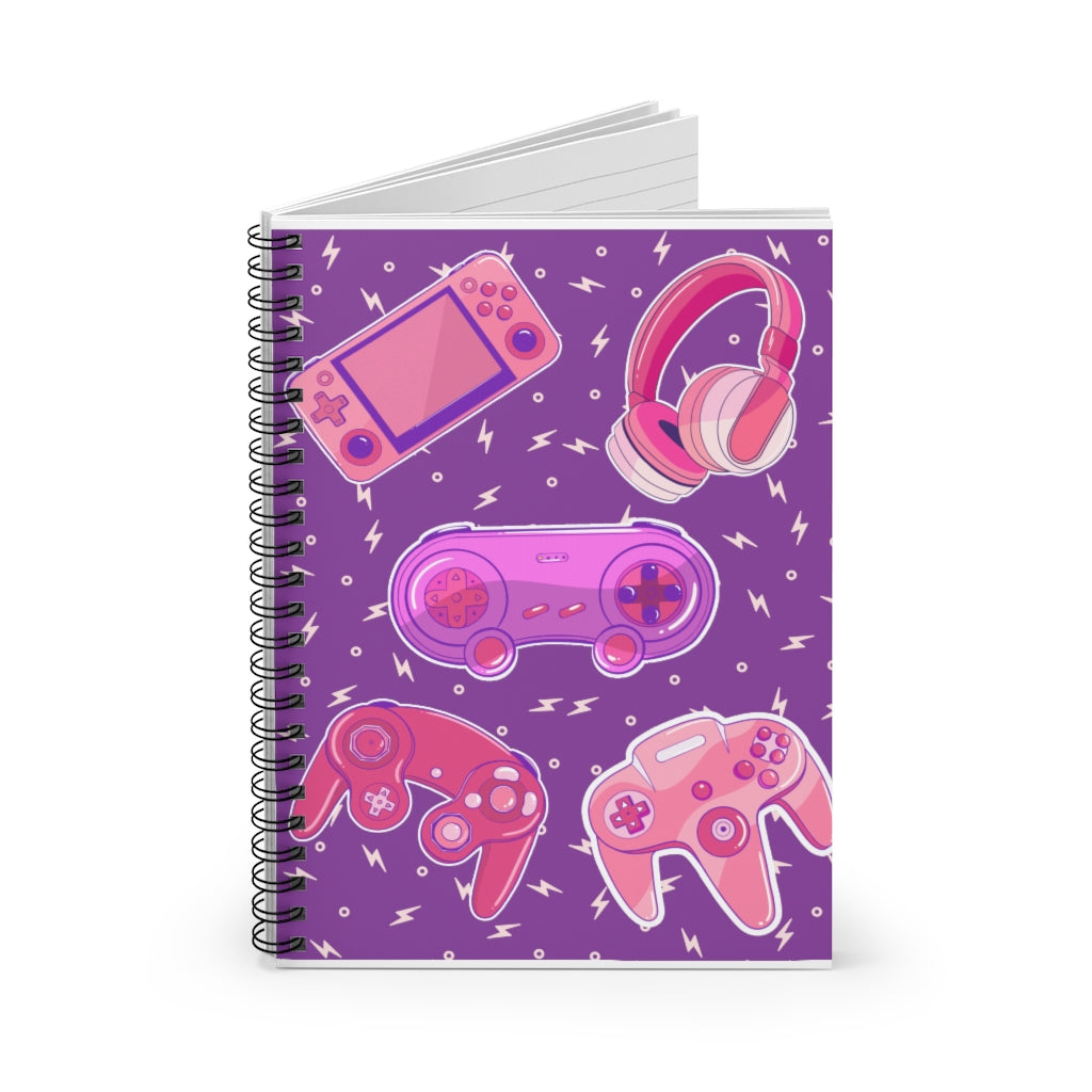 No Game No Journal - Spiral Notebook