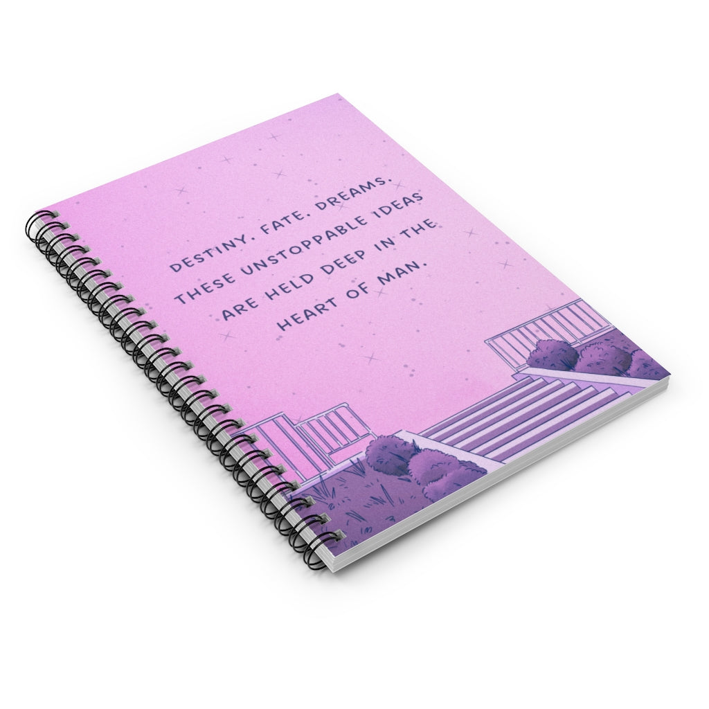 Twilight Dreams - Spiral Notebook