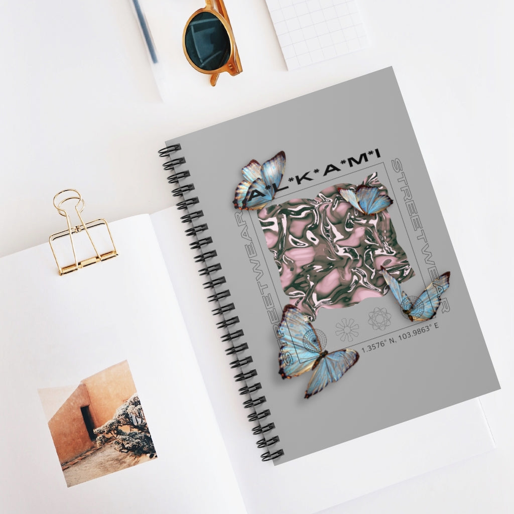 A Collection of Butterflies Journal - Spiral Notebook