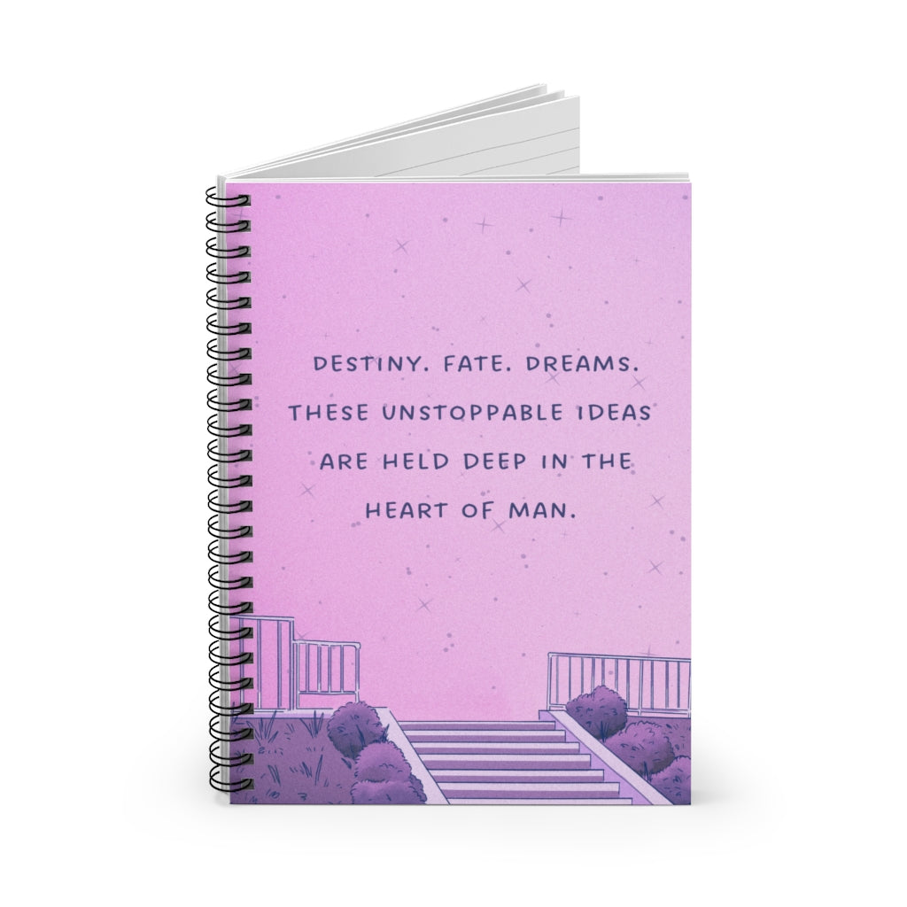 Twilight Dreams - Spiral Notebook