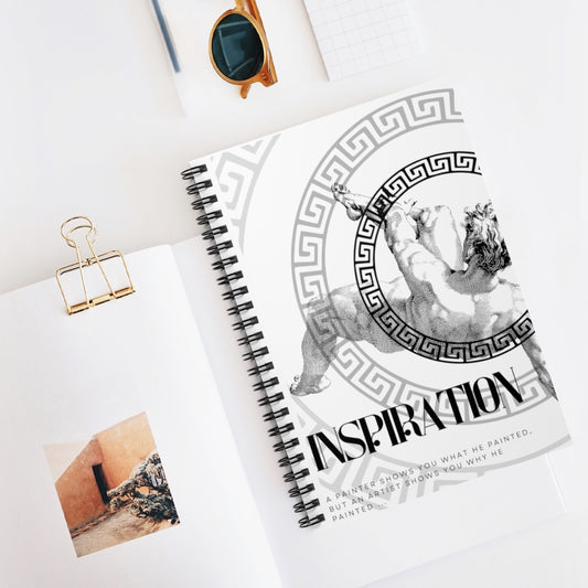 Artist Inspiration Journal - Spiral Notebook