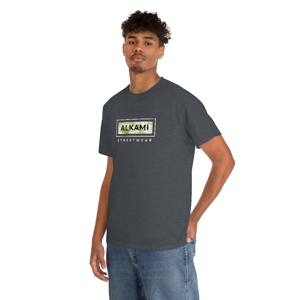 Boxed Logo - Tropical Green - Unisex Heavy Cotton Tee