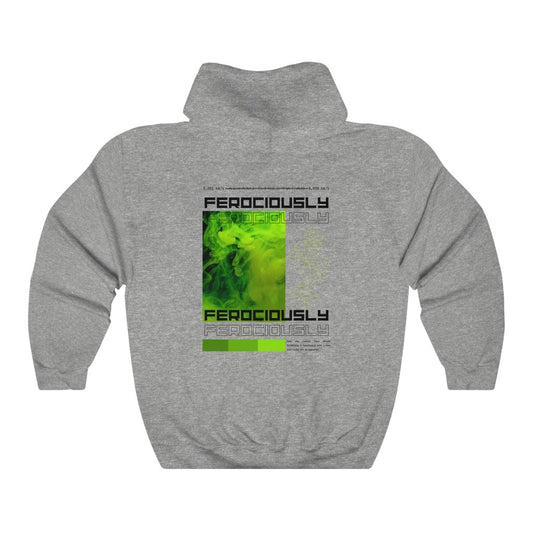 Ferociously Neon Graphic - Unisex Heavy Blend™ Hooded Sweatshirt