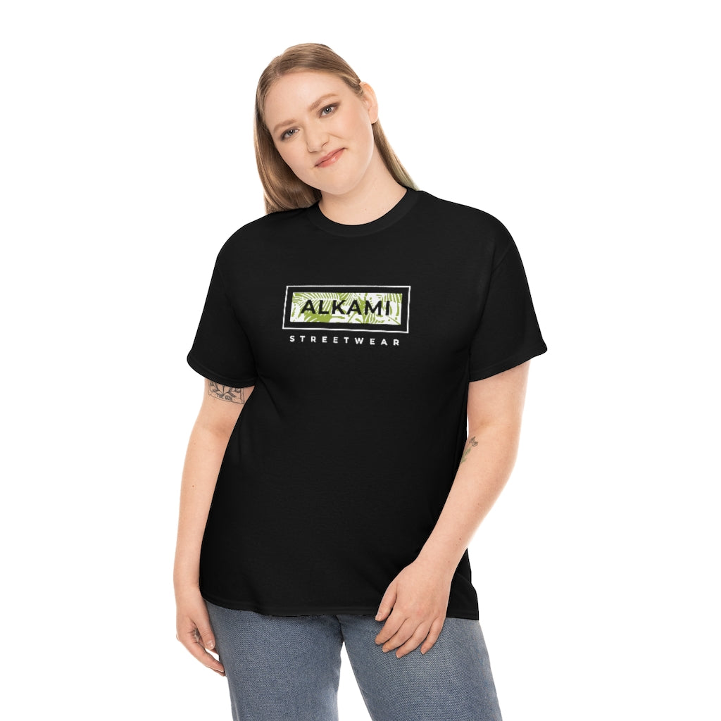 Boxed Logo - Tropical Green - Unisex Heavy Cotton Tee