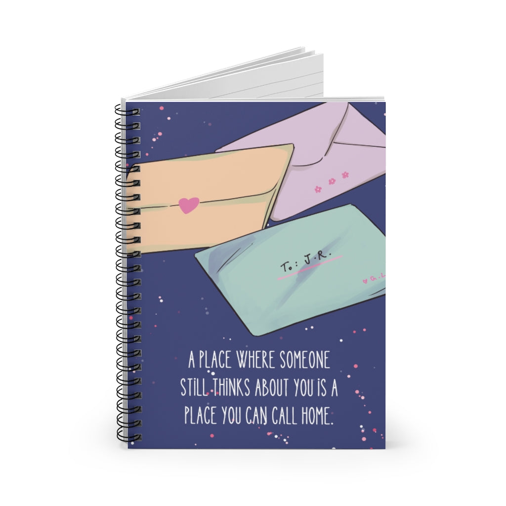 Love Letters Home - Spiral Notebook