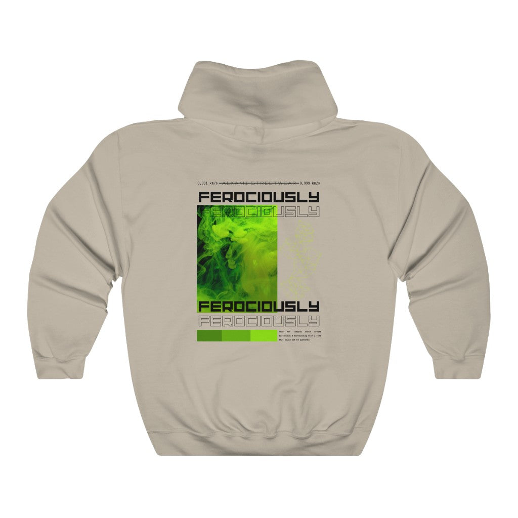 Ferociously Neon Graphic - Unisex Heavy Blend™ Hooded Sweatshirt