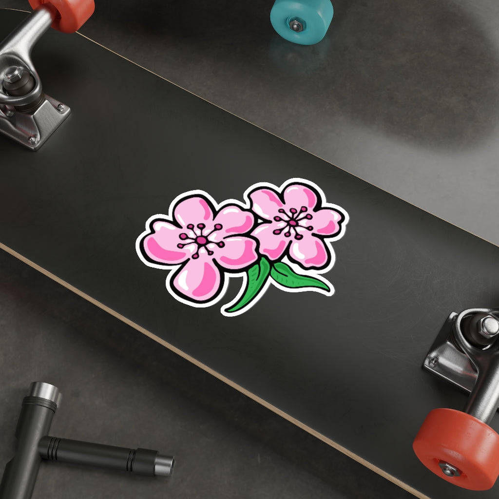 Cherry Blossom - Die-Cut Stickers