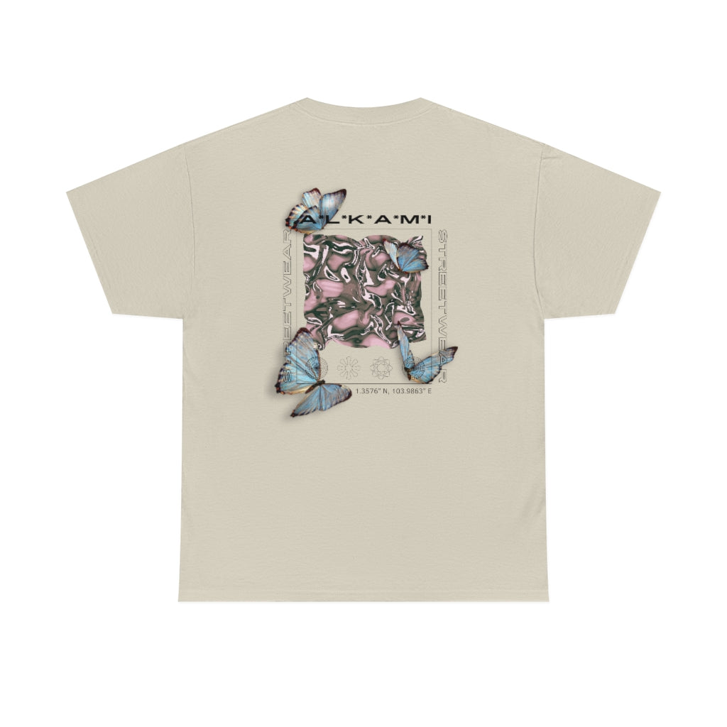 Butterfly Streetwear Graphic - Unisex Heavy Cotton Tee