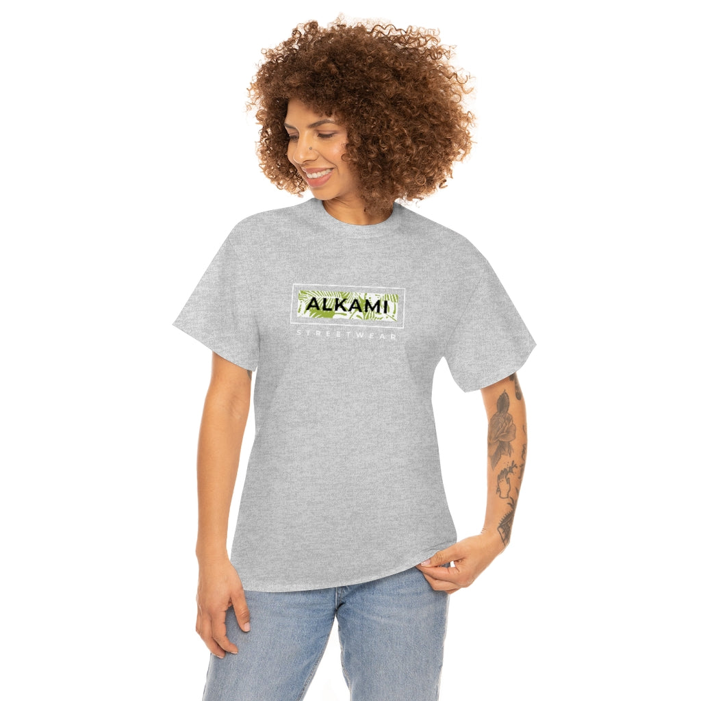 Boxed Logo - Tropical Green - Unisex Heavy Cotton Tee