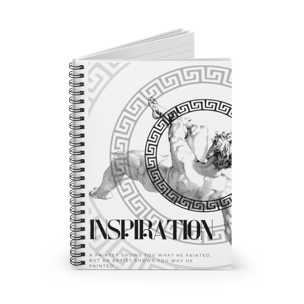 Artist Inspiration Journal - Spiral Notebook