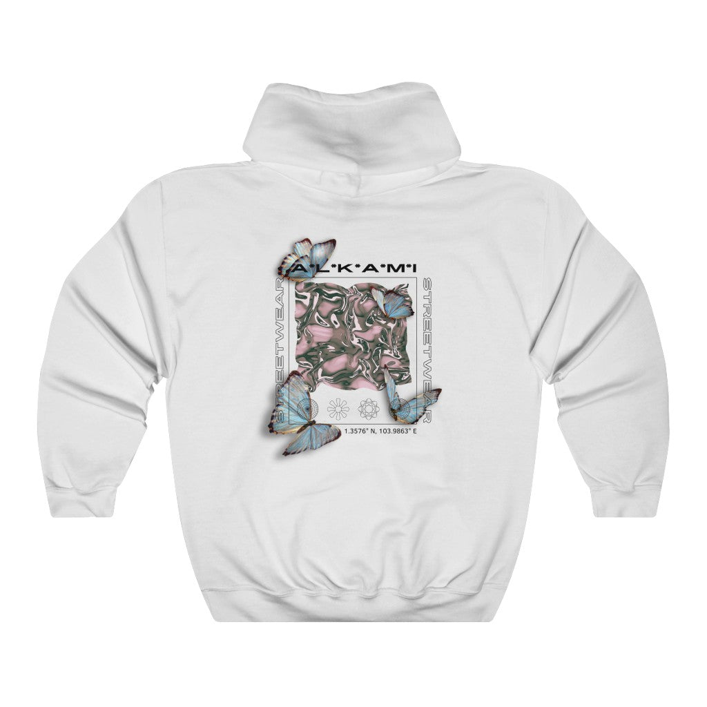 Butterfly Graphic - Unisex Heavy Blend™ Hooded Sweatshirt