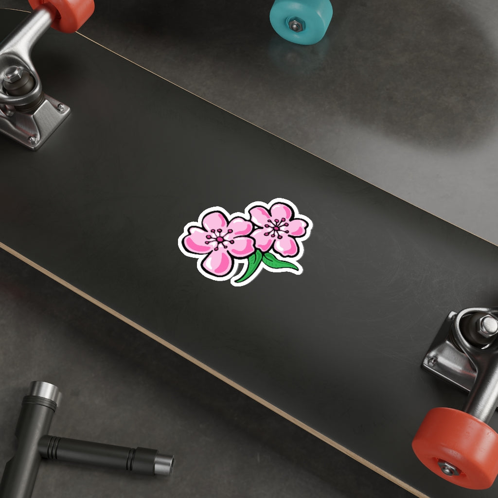 Cherry Blossom - Die-Cut Stickers