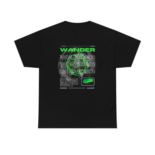 Wander the Globe Graphic - Unisex Heavy Cotton Tee