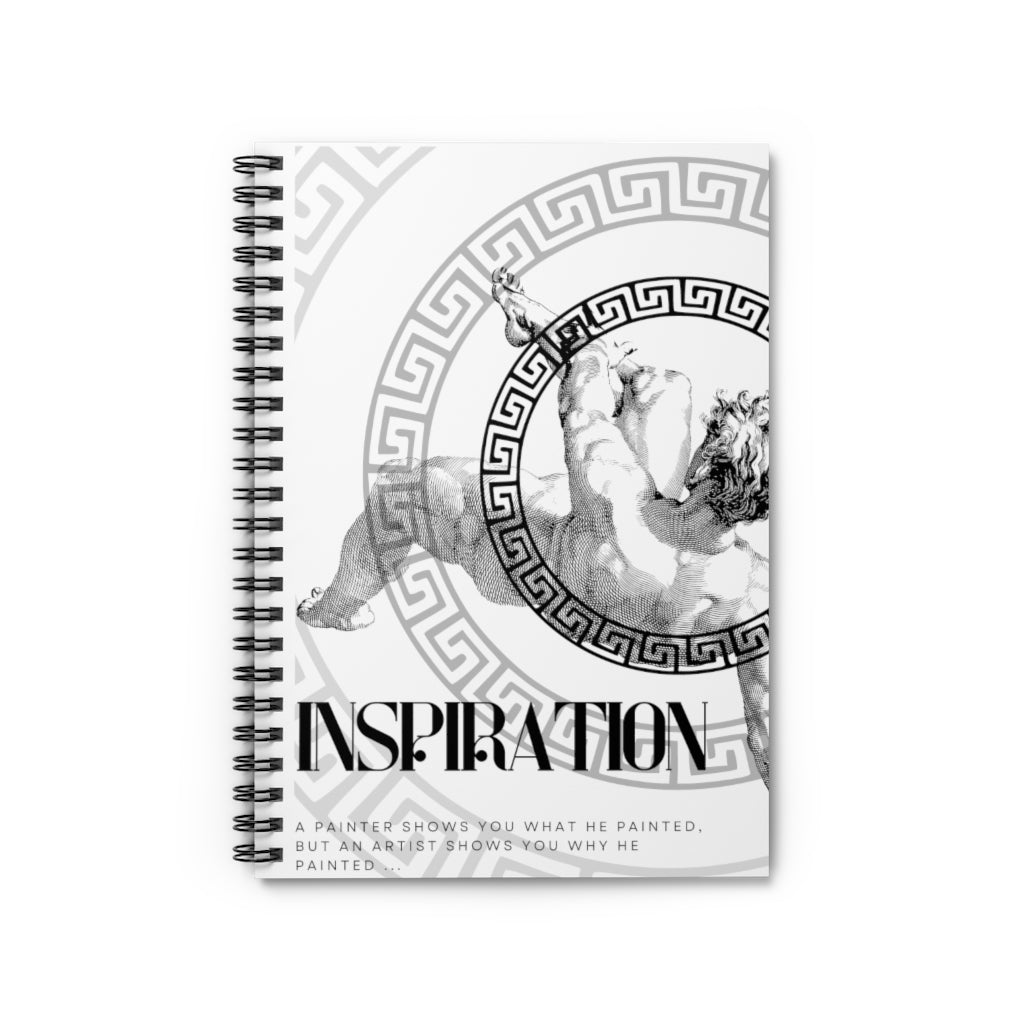 Artist Inspiration Journal - Spiral Notebook