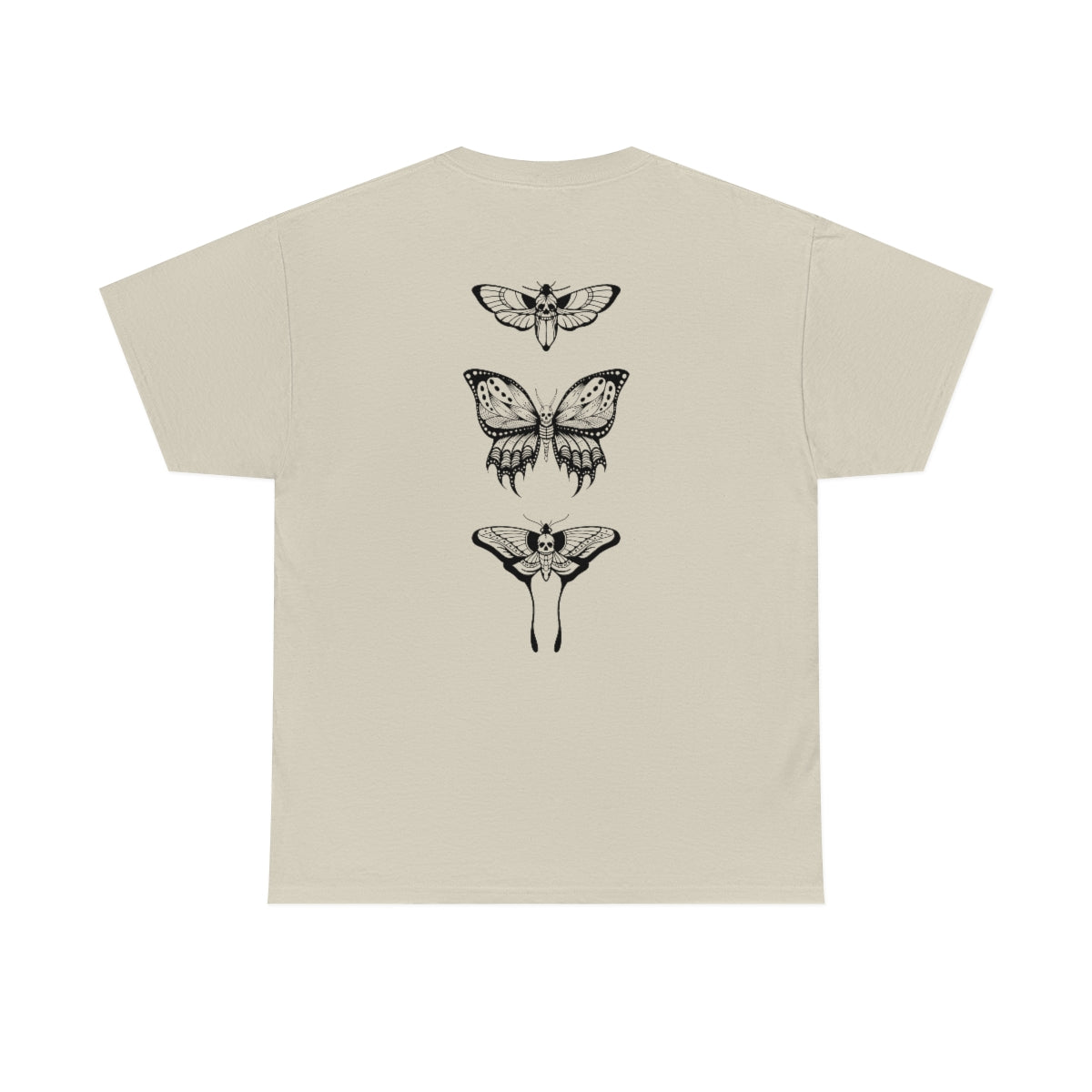 Death Butterflies Graphic - Unisex Heavy Cotton Tee