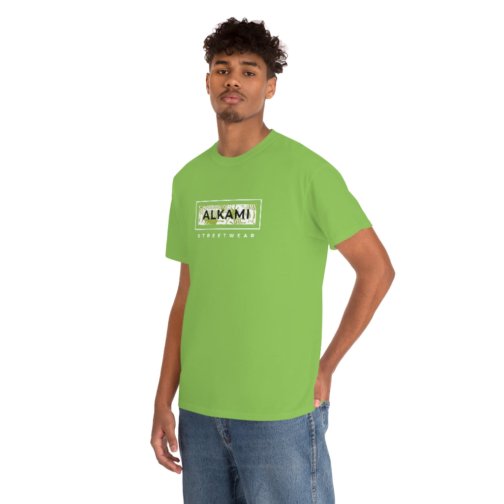 Boxed Logo - Tropical Green - Unisex Heavy Cotton Tee