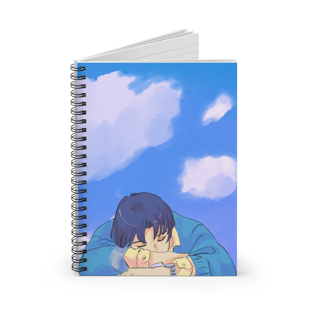 Perfect Afternoon Nap - Spiral Notebook