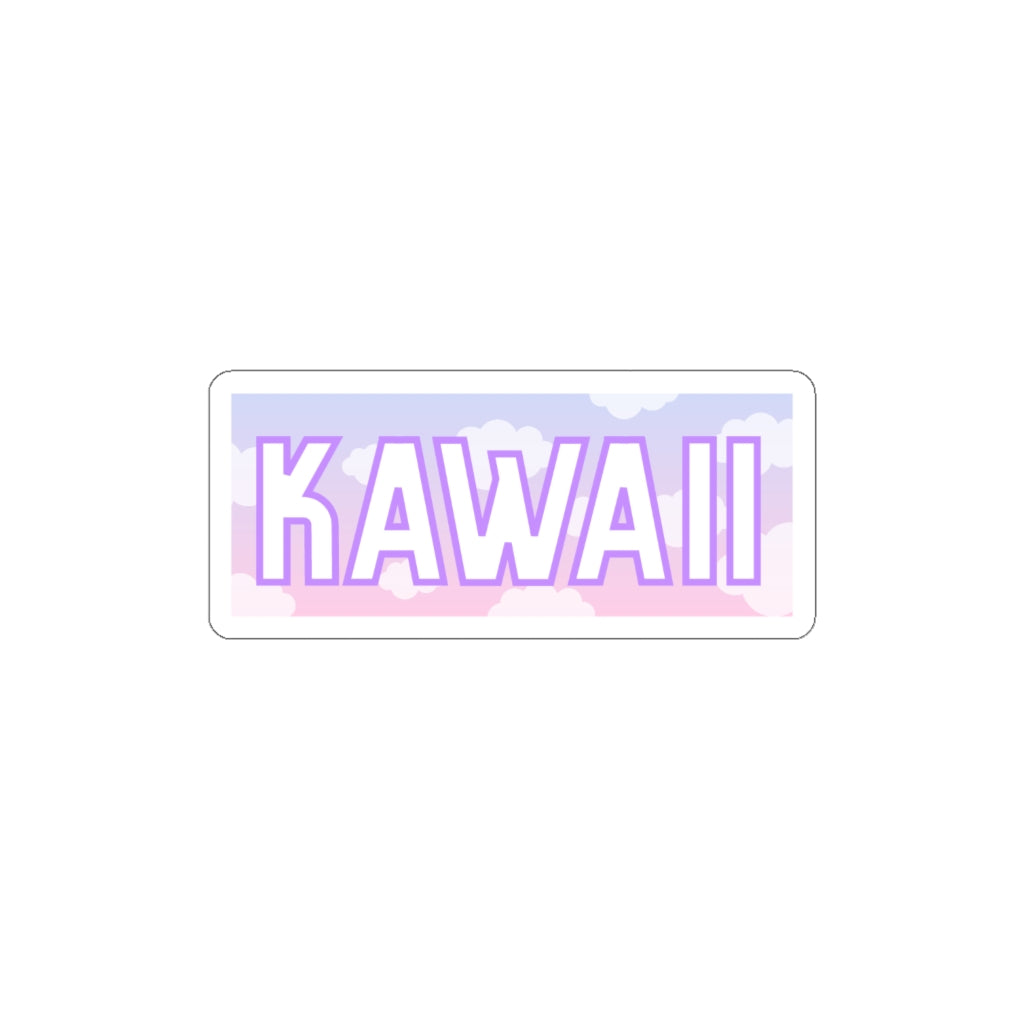 Kawaii Klouds - Die-Cut Stickers