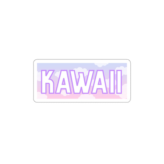 Kawaii Klouds - Die-Cut Stickers