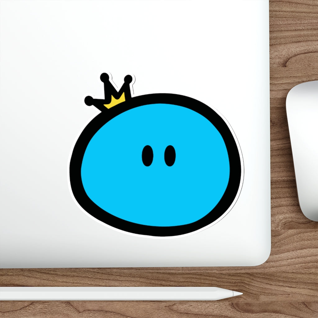 Kawaii Slime King - Die-Cut Stickers