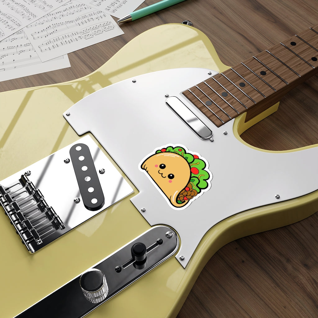 Kawaii Taco - Die-Cut Stickers