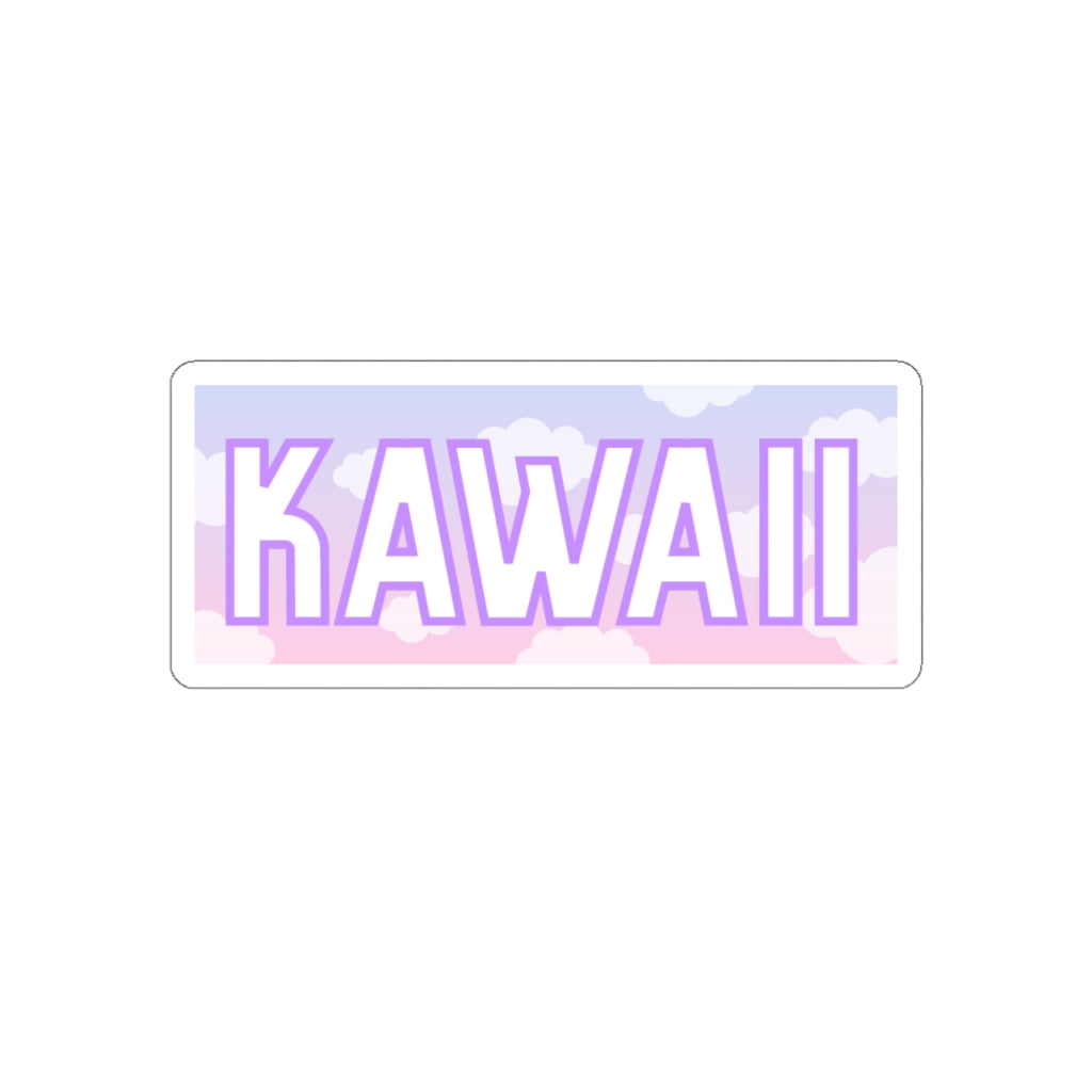 Kawaii Klouds - Die-Cut Stickers