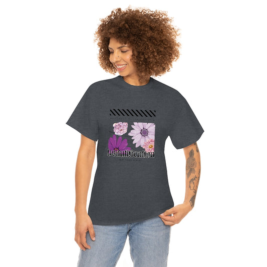 Beautification and Flowers Graphic - Unisex Heavy Cotton Tee