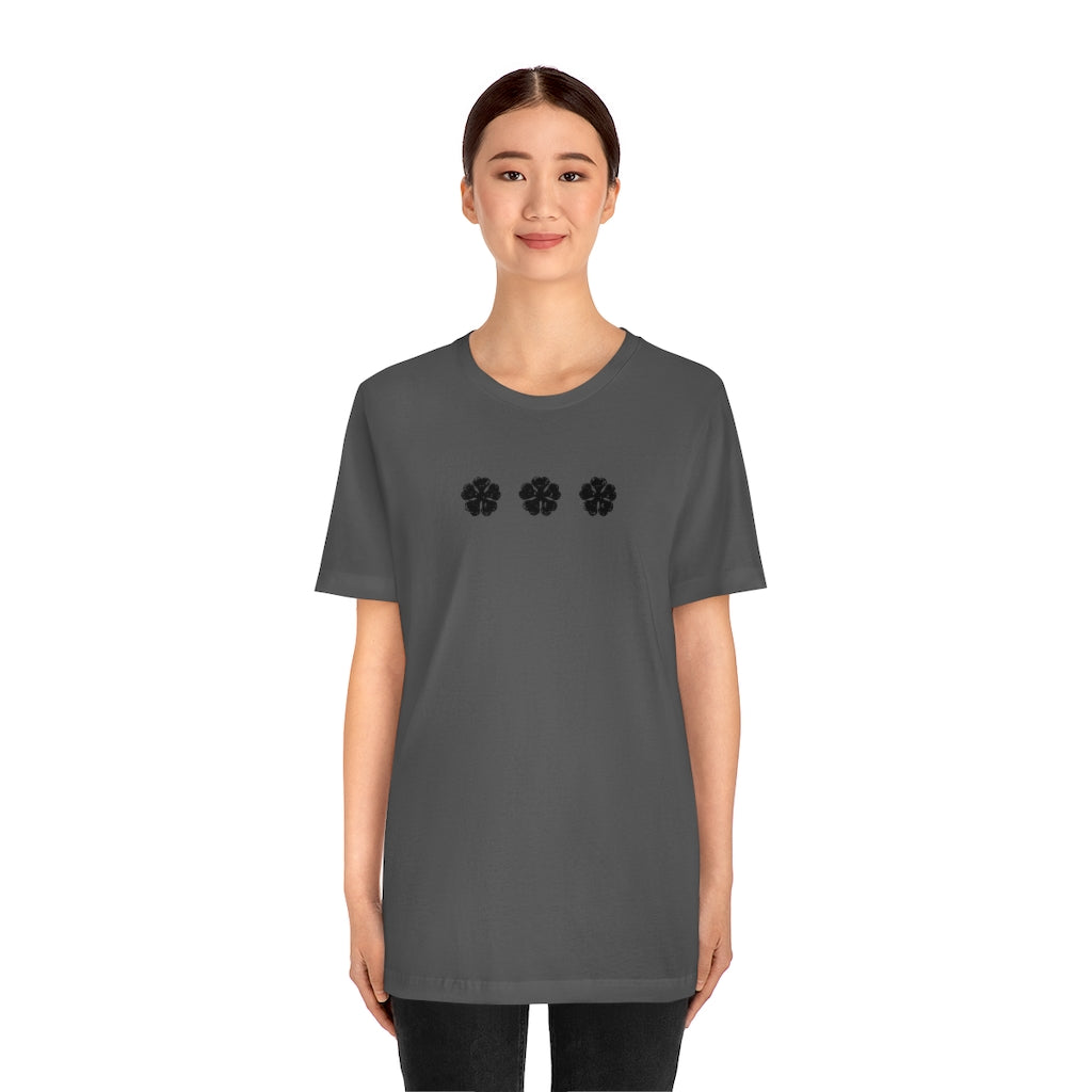 5 Leaf Clover - Unisex Jersey Short Sleeve Tee