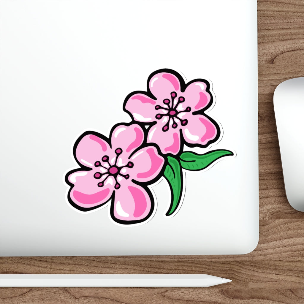 Cherry Blossom - Die-Cut Stickers