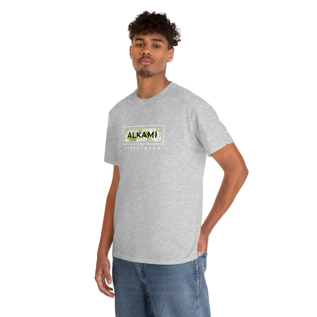 Boxed Logo - Tropical Green - Unisex Heavy Cotton Tee