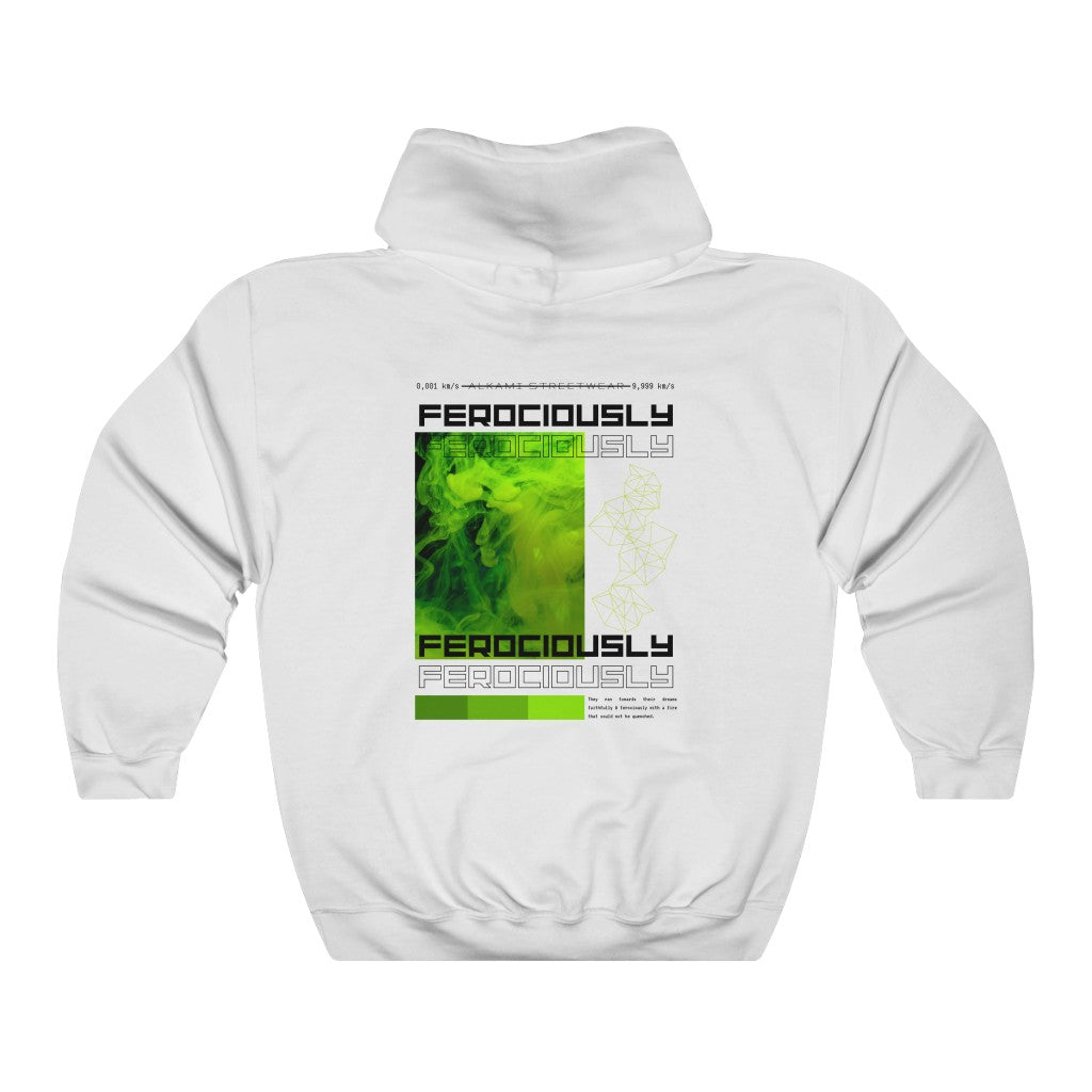 Ferociously Neon Graphic - Unisex Heavy Blend™ Hooded Sweatshirt